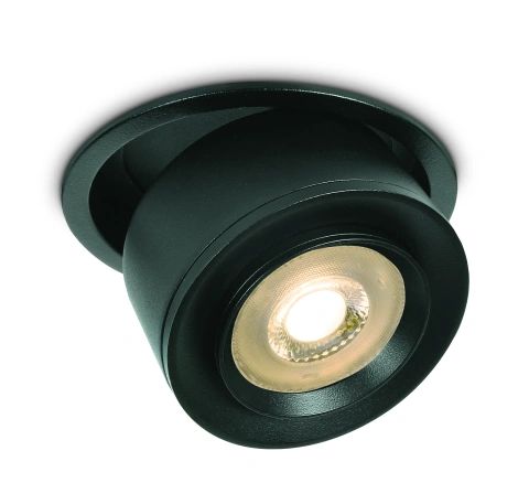 Weza LED 15W 1500lm 3000K CRI90 15-45° IP20 230V negru_1