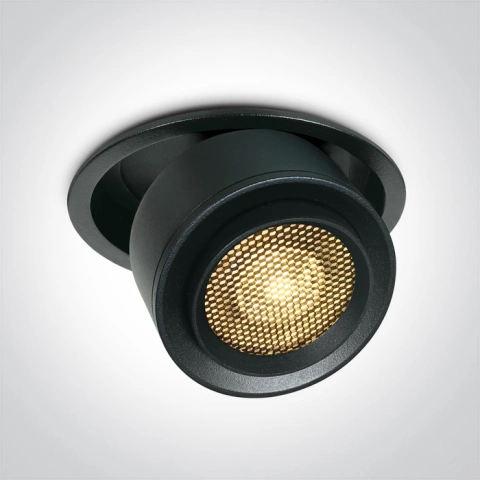 Weza LED 28W 2800lm 3000K CRI90 15-45° IP20 230V negru