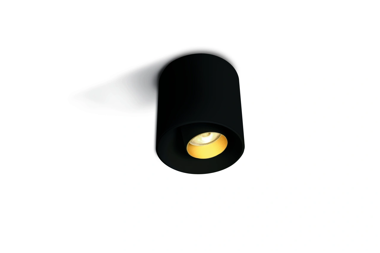 Jaro LED 8W 720lm 3000K CRI90 IP20 36° 230V negru
