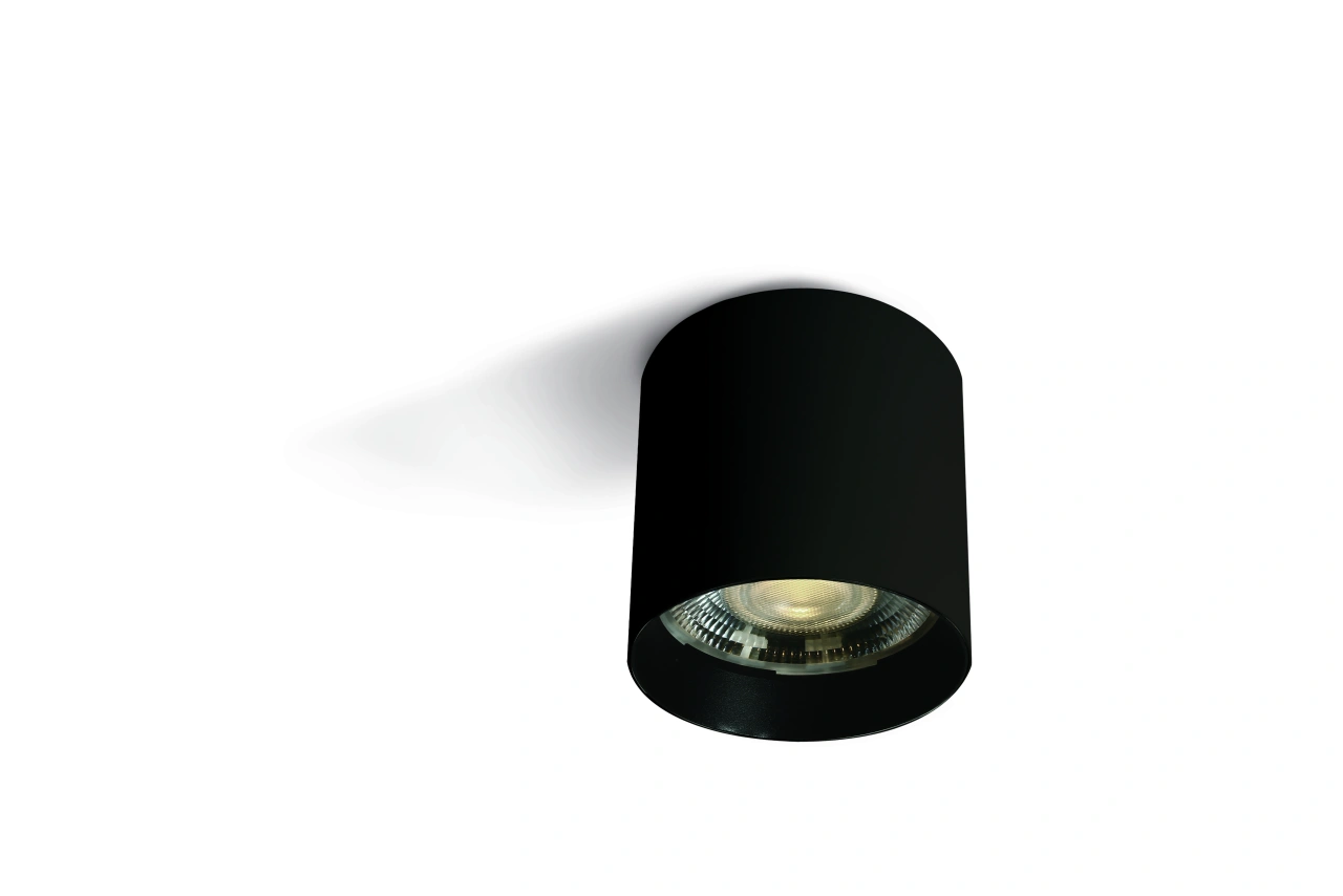 Aigo LED 15W 1800lm 3000K CRI90 IP20 38° 230V negru