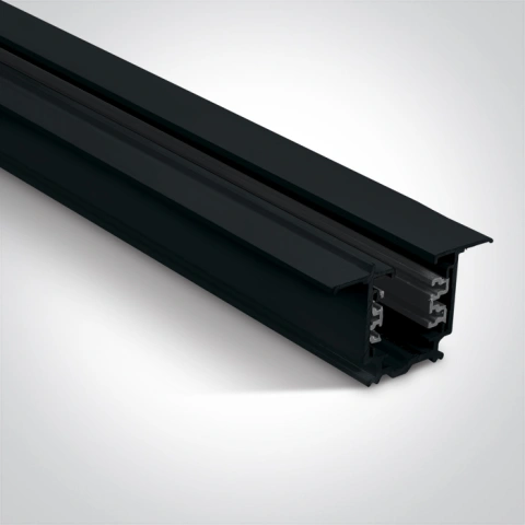 3PH-pătrat de cale încastrată 3m, negru