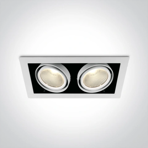 Krona‑Q/A2 2x30W 2700lm 4000K Ra90 230V IP20 alb