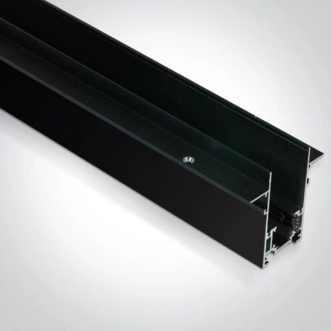 Profil magnetic încastrat Vigo II 2m on/off și Dali negru