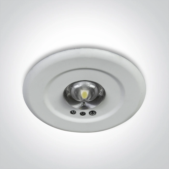 Theia-EM LED 3W 300lm IP20 EM-3h 155° 230V Autotest