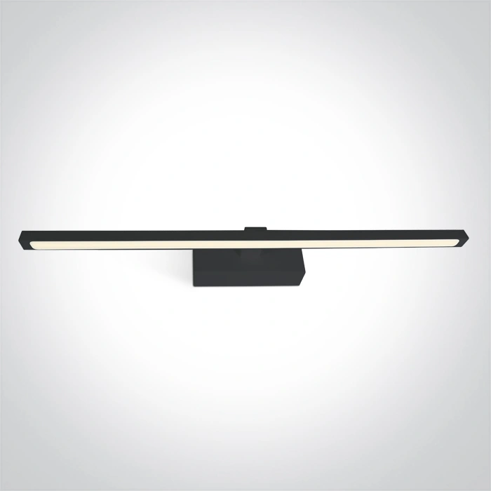 Bath SQ LED 14W 1200lm 3000K IP44 230V negru