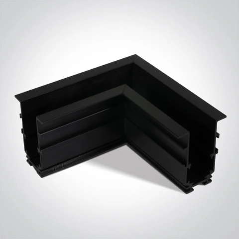 Horizontal recessed corner for series VIGO MIDI, black