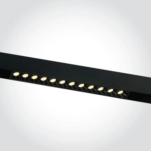 RIO L LED 12W 960lm 930 IP20 48VDC 50° negru