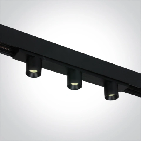 LED ascuțit 3x2W 300lm 930 IP20 48VDC 36° negru