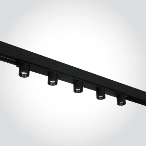 LED ascuțit 5x2W 500lm 930 IP20 48VDC 36° negru