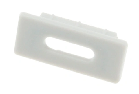 Profile end cap LBF flat with longhole