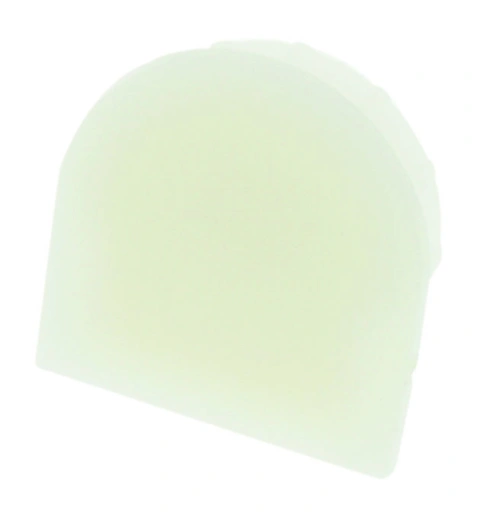 Profile end cap LBF round closed