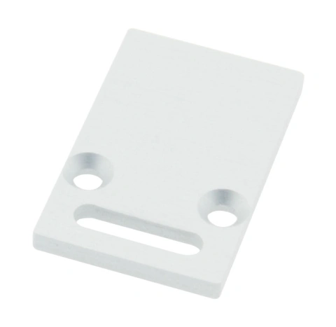 Profile end cap LBR angular with longhole incl. Screws