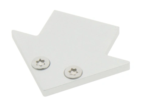 Profile end cap LBE angular closed incl. Screws