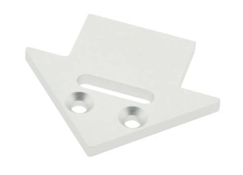 Profile end cap LBE angular with longhole incl. Screws