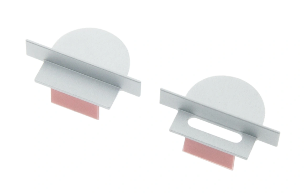 Profile end cap LBU round with longhole
