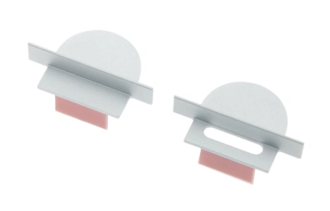 Profile end cap LBU round with longhole
