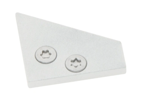 Profile end cap LBE 30/60 flat closed incl. Screws