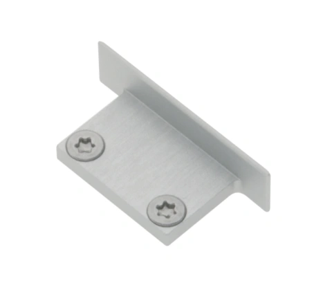 Profile endcap LBJ flat closed incl. screws