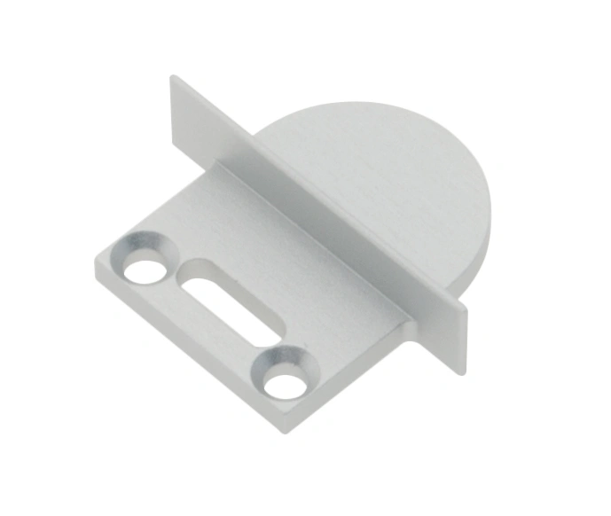 Profile endcap LBJ round with cable entry incl. screws