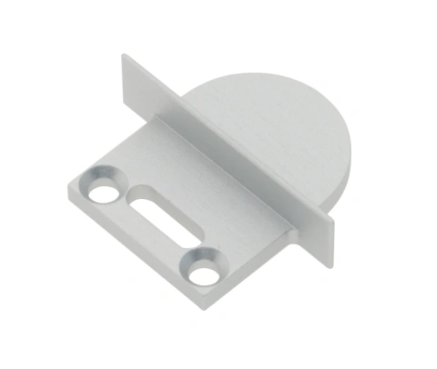 Profile endcap LBJ round with cable entry incl. screws