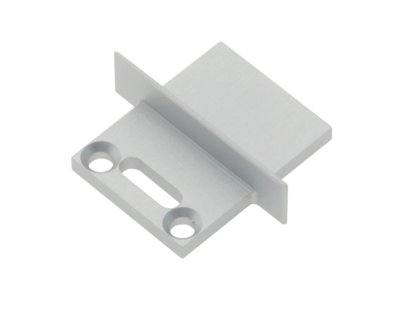 Profile endcap LBJ square with cable entry incl. screws