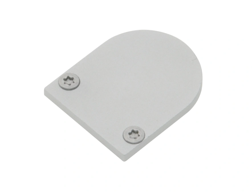 Profile endcap TBK round closed incl. screws