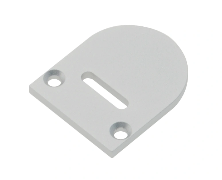 Profile endcap TBK round with cable entry incl. screws