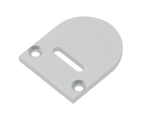 Profile endcap TBK round with cable entry incl. screws
