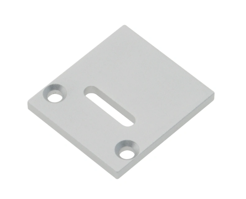 Profile endcap TBK square with cable entry incl. screws