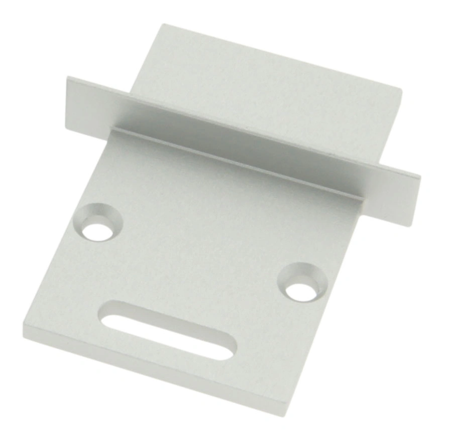 Profile end cap TBI angular with longhole for cable