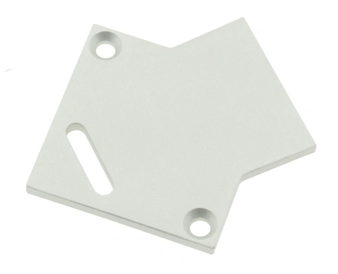 Profile end cap TBE square with longhole incl. screws