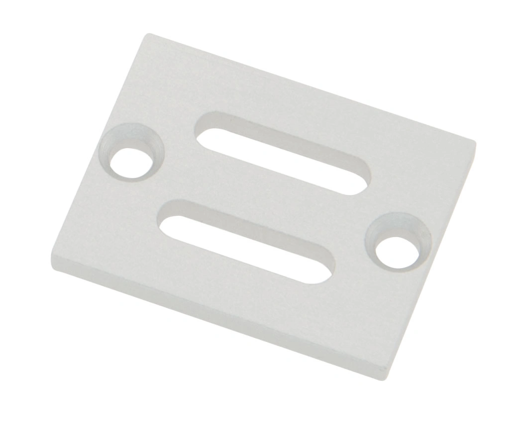 Profile endcap TBH flat with cable entry incl. screws