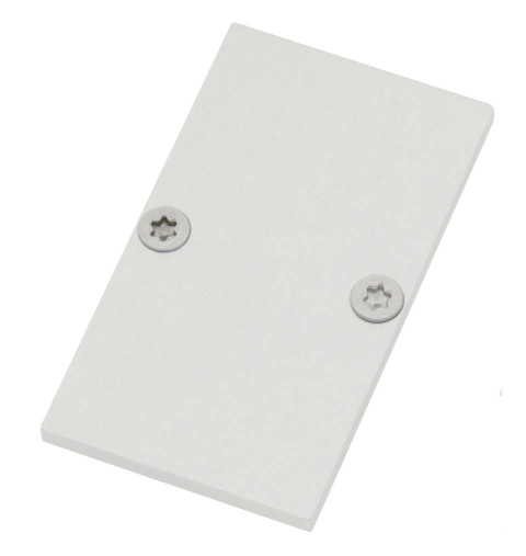 Profile endcap TBH square closed incl. screws