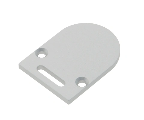 Profile endcap TBL round with cable entry incl. screws