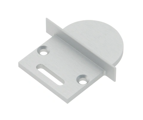Profile endcap TBJ round with cable entry incl. screws