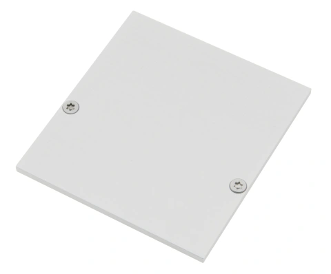 Profile endcap SLR square closed incl. screws