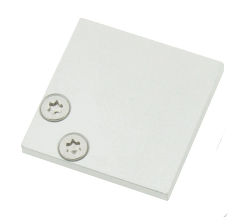 Profile end cap SPL square closed incl. screws
