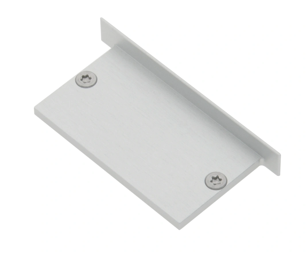 Profile endcap MFJ flat closed incl. screws
