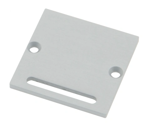 Profile end cap CLR flat with longhole incl. Screws