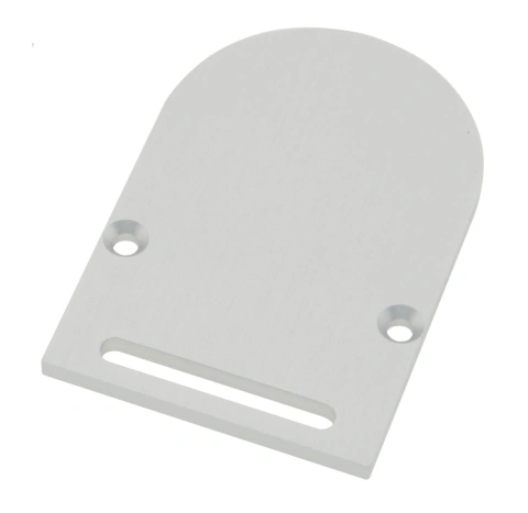 Profile end cap CLR round with longhole incl. Screws