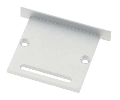 Profile end cap CLI flat with longhole incl. Screws
