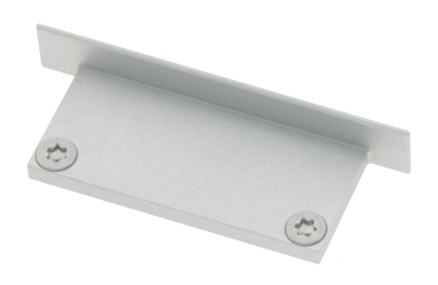 Profile end cap CLU flat closed incl. Screws