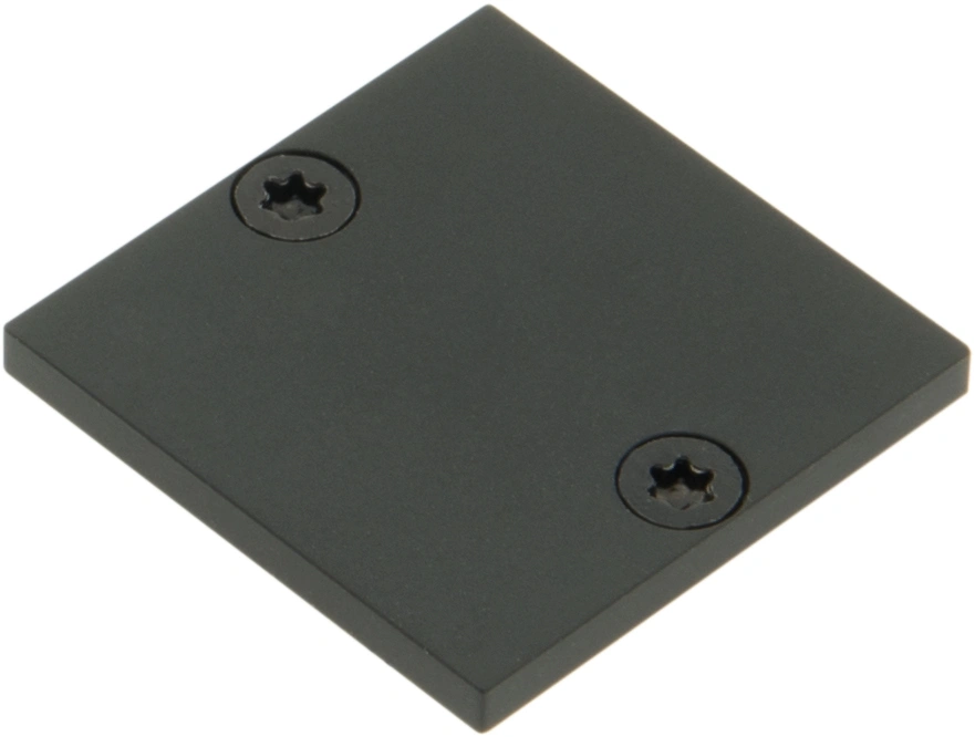 Capac profil TBR plat inchis negru
