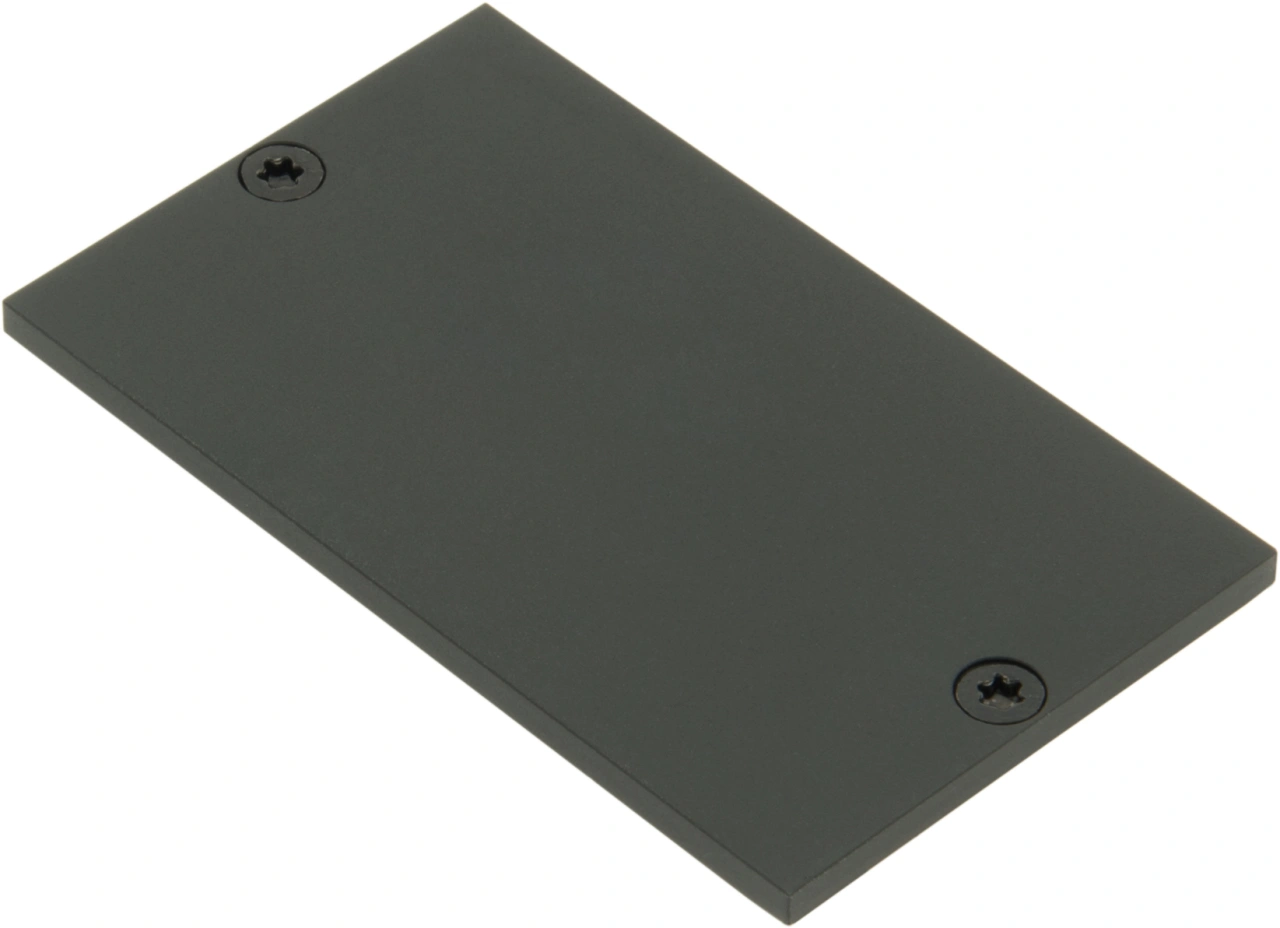 Capacul profil SLA negru