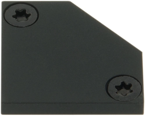 Capacul profil KLE plat negru