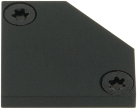 Capacul profil KLE plat negru