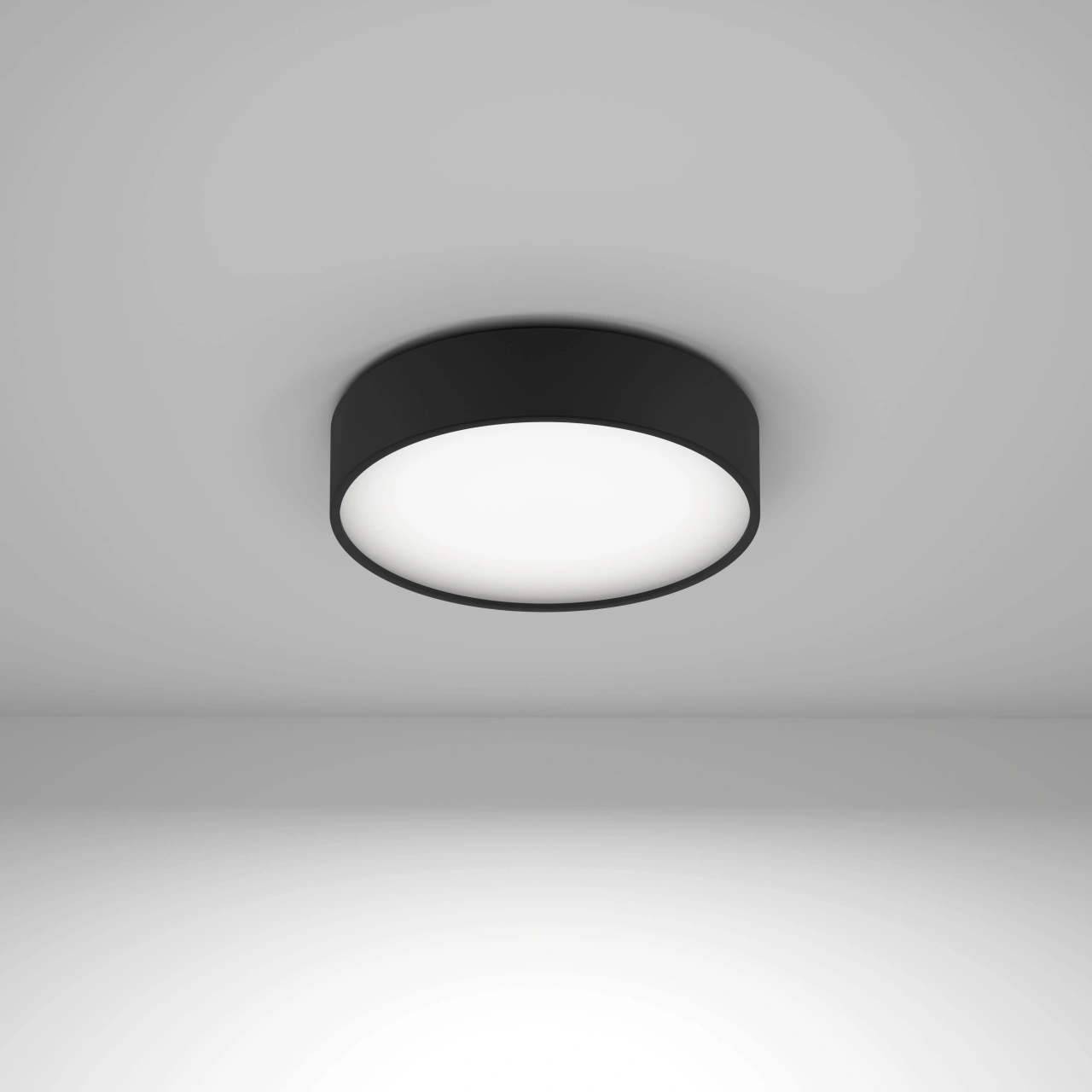 Round 90 ABL 12,9W 1364lm 940 OP on/off negru Ø-350