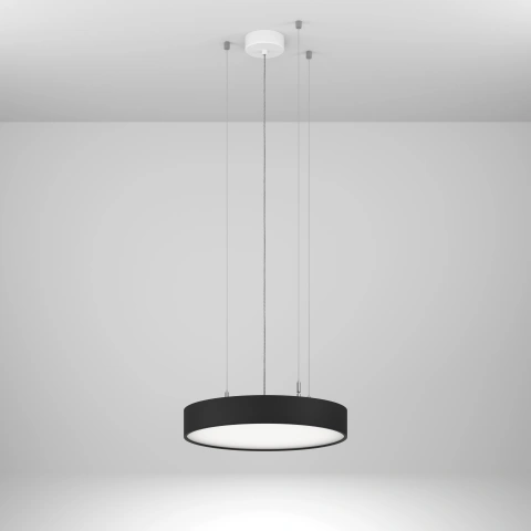 Round 90 PD DI 23,5W 2898lm 830 OP on/off negru Ø-450
