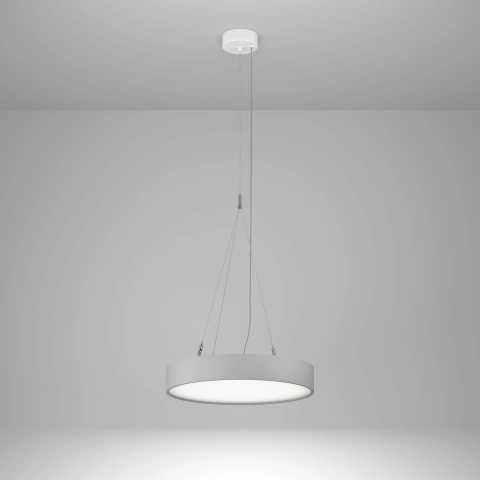 Round 90 PD DI 15,5W 1964lm 830 OP on/off argintiu Ø-450