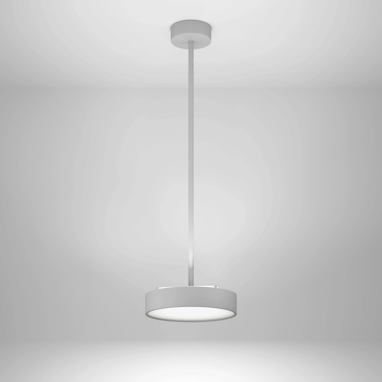 Round 90 PD DI/IND 17,5W 2118lm 940 on/off argintiu Ø-350 R